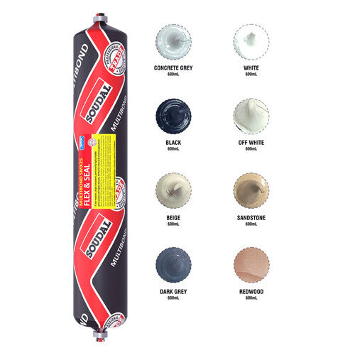 SOUDAL Multibond SMX25 Flex & Seal Polymer Sealant 12 x 600ml Box